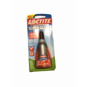 Loctite Liquid Control Super Glue 0.14 oz Wood Metal Leather Paper All Purpose A